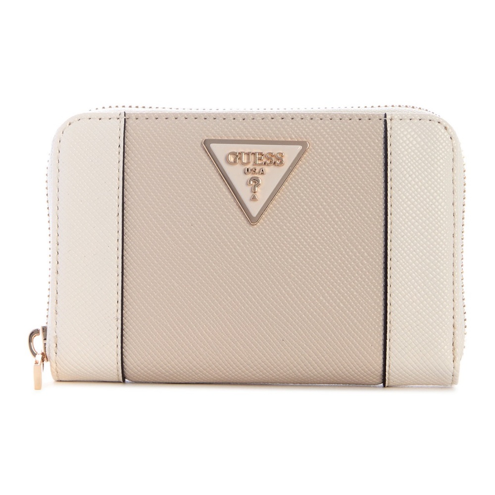 GUESS Taupe and Ivory Women's Wallet